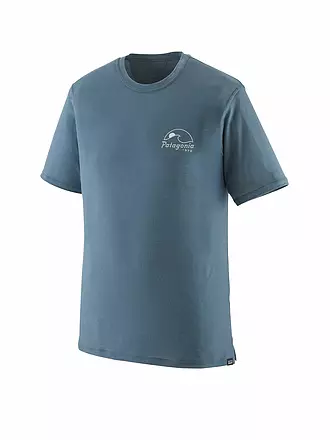 PATAGONIA | Camiseta funcional para hombre Capilene® Cool Merino Graphic | dunkelblau
